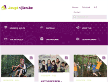 Tablet Screenshot of jeugdnijlen.be